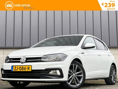 Volkswagen Polo 1.0 TSI 95PK Automaat R-Line Digitaal Dashboard Apple-Carplay, hatchback, bj 2019