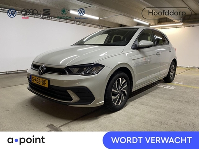 Volkswagen Polo 1.0 TSI Life 95 pk | Verlengde garantie | Navigatie via App | Parkeersensoren | Achteruitrijcamera | Stoelverwarming, hatchback, bj 2023