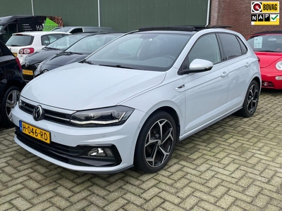 Volkswagen Polo 1.0 TSI R-line | panoramadak | org. NL-auto | R-line interieur en exterieur, hatchback, bj 2020