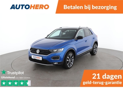 Volkswagen T-ROC 1.5 TSI Style 150PK | EV20364 | Dealer Onderhouden | Navi | Stoelverwarming | Adaptive Cruise | Parkeersensoren V+A | Climate | Lichtmetaal |, terreinwagen/pick up, bj 2018