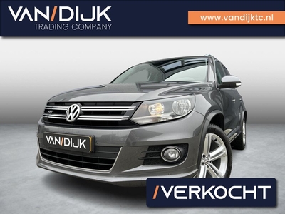 Volkswagen Tiguan 1.4 TSI R-Line Edition 150PK ✓Panoramadak ✓Navigatie ✓Camera ✓Vol Leder ✓Stoelverwarming ✓LED ✓Parkeersensoren ✓Trekhaak