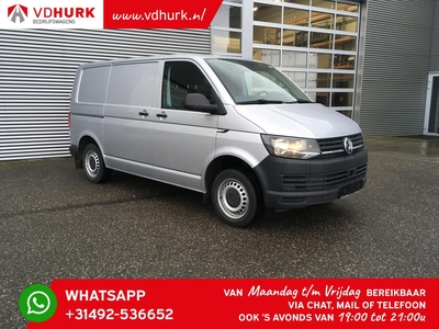 Volkswagen Transporter 2.0 TDI 150 pk DSG Aut. Sortimo inrichting L+R/ Standkachel/ PDC/ Cruise/ Trekhaak, bedrijfswagen, bj 2017