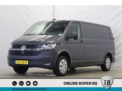 Volkswagen Transporter 2.0 TDI 150pk L2H1 Comfortline Navi via App Cruise Trekhaak Airco, bedrijfswagen, bj 2021