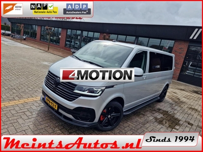 Volkswagen Transporter T6.1 2.0 TDI 199Pk Bulli 4-MOTION DC Dubbele Cabine DSG L2H1 ADAPT. CRUISE, STANDK. SPER, LED, LEDER, 19, bedrijfswagen, bj 2020