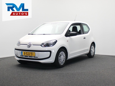 Volkswagen UP 1.0 easy up BlueMotion Airco Origineel Nederlands, hatchback, bj 2013