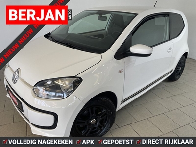 Volkswagen up! 1.0 move up! BlueMotion AIRCO ELEK RAMEN CENT VERG STRIPING ZWARTE VELGEN PRIVACYGLAS ZEER NETTE AUTO