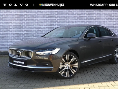 Volvo S90 B5 Automaat Ultimate Bright | Voorstoelen geventileerd en massagefunctie | Google Maps | Head-up Display | Elektrisch glazen schuifdak, sedan, bj 2023