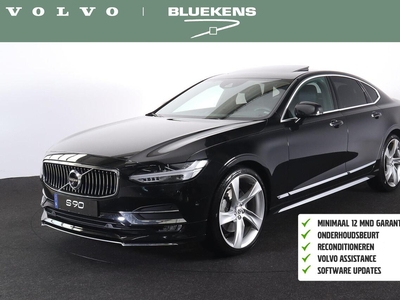 Volvo S90 T5 Inscription - Luchtvering - Schuif/kanteldak - IntelliSafe Assist & Surround - Bowers & Wilkins audio - 360º Camera - Adaptieve LED koplampen -, sedan, bj 2019