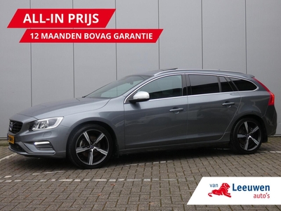 Volvo V60 2.0 D4 R-Design | Schuif-/kanteldak | 1e eigenaar | Trekhaak | Org. NL, stationcar, bj 2018