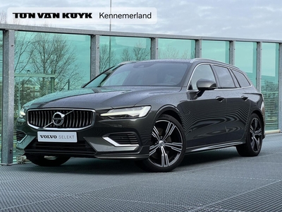 Volvo V60 2.0 T8 Twin Engine AWD Inscription Head-up display, Panorama dak, Electr. verstelbare stoelen voor, Harman-Kardon premium audio, Full led, Styling, stationcar, bj 2019