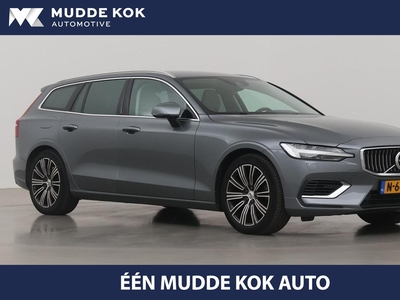 Volvo V60 T6 Recharge AWD Inscription | Leder | BLIS | Trekhaak | Camera, stationcar, bj 2020