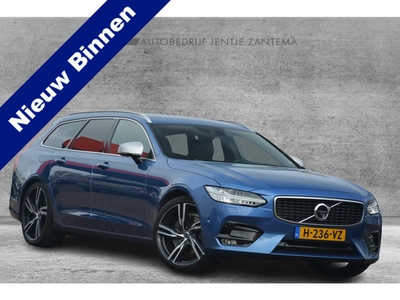 Volvo V90 2.0 T5 Inscription R-Design Polestar | Heico pakket | Navi | 360 Camera | Full LED | Pilot assist | HUD | Stoel+stuurverwarming | VOL | Subliem ui, stationcar, bj 2018