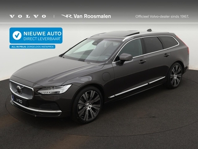 Volvo V90 2.0 T6 AWD Ultimate Bright | Air Suspension | Nappa Leder, stationcar