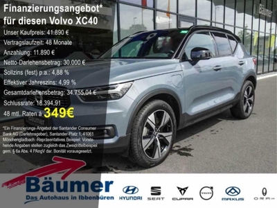 Volvo XC40 Recharge T4 R-Design + CAM + ACC + LED +, terreinwagen/pick up, bj 2021