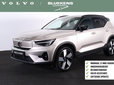 Volvo XC40 Single Motor Extended Range Ultimate 82 kWh - Panorama/schuifdak - IntelliSafe Assist & Surround - Harman/Kardon audio - 360 Camera - Verwarmde v, terreinwagen/pick up, bj 2023