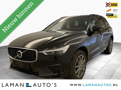 Volvo XC60 T8 Twin Engine 390pk AWD R-Design | Open dak Leder HUD On Call LED Virtual ECC Navi ACC 19 LMV 360 Camera BLIS Trekhaak | Plug-in Hybrid Voorscho, terreinwagen/pick up, bj 2020