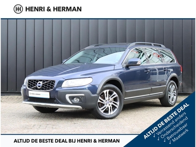 Volvo XC70 245pk T5 Momentum NL auto/LEER/NAV./T.haak/PDC/Xenon/GOED ondh., stationcar, bj 2014