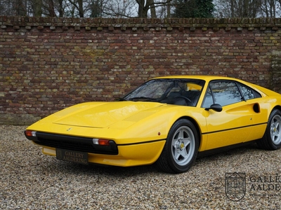 Ferrari 308 GTB Vetroresina European version, very original, stunning condition