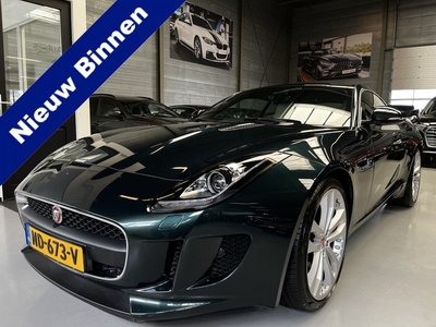 Jaguar F-Type 3.0 V6 Coupé 6 cilinder, 340pk, Pano, Meridian, 20inch