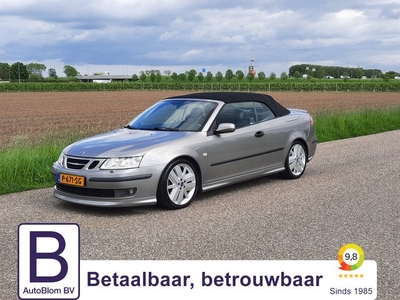 Saab 9-3 Cabrio 2.0T Aero Liefhebbers auto Leder Zeer