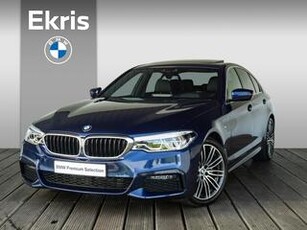 BMW 5-SERIE Sedan 520i Aut. High Executive M Sportpakket Schuif kanteldak / Head Up Display / Lederen dashboard / Parking Assistant Plus