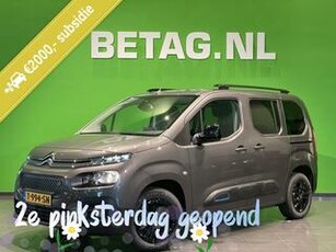 Citroen BERLINGO ?-Berlingo Shine 50 kWh | ? 30.999,- na aftrek subsidie | 3-fase | Parkeersensoren | Climate Control | Apple Carplay | Android Auto