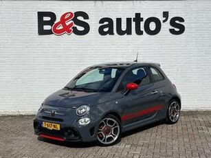 Fiat 500 ABARTH 1.4 T-Jet 595 70th Anniversary Grigio Moda Led verl. Navigatie PDC Dab ontvanger 17 inch velgen