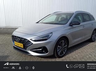 Hyundai I 30 Wagon 1.5 T-GDi MHEV Premium / Navigatie / Cruise control / Stoel verwarming-koeling / Keyless entry / Achteruitrijcamera / parkeersensoren voor-achter / Licht-regen sensor /