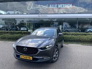 Mazda CX-30 2.0 SkyActiv-X Comfort Automaat hybrid met o.a. Climate control -Cruise control - Parks.V+A - Navi - A-uitrij.cam - head up display - MF LStuurwiel - LMV - CD+AB - Ramen E-V+A