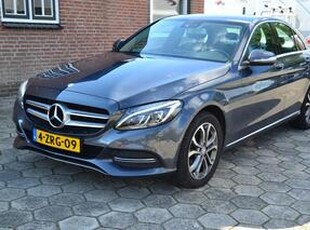 Mercedes-Benz C-KLASSE 180 Ambition avantgarde 1e eigenaar 2015 automaat airco navi velgen cruise control leer vele extra's zeer mooi en goed