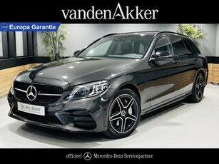 Mercedes-Benz C-KLASSE Estate 300e AMG Hybride // Panoramadak // 360 Camera // MultiBeam LED koplampen // Night Pakket // Digitaal Dashbord // Elektrische Achterklep // Sfeerverlichting