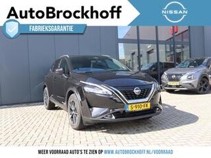 Nissan QASHQAI 1.5 e-Power Tekna Plus | Pro Pilot | Navi | Diamond Stiksel LEDER | BOSE | Massagefunctie in Voorstoelen | Stoel, Stuur & Voorruitverwarming | 19 inch L.M. Velgen | Apple Carplay & Android Auto