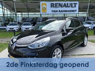 Renault CLIO Estate 0.9 TCe Limited / 1e eigenaar / NAP / Airco / DAB / PDC A / Cruise / Navi / Bluetooth / Keyless / Midden armsteun / 16'' LM Velgen /