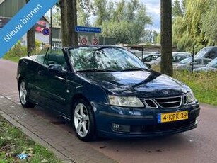 Saab 9-3 Cabrio 2.0 T CABRIOLET AUTOMAAT!AIRCO!NETJES!KOOPJE!