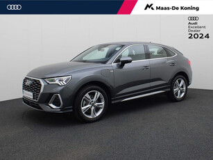 Audi Q3 Sportback 45 TFSIe 180kW/245PK S Line · Drive select · Parkeersensoren + camera · Stoelverwarming