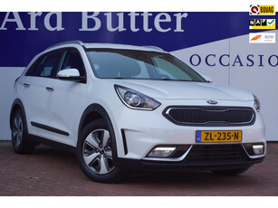 Kia Niro 1.6 GDi Hybrid DynamicLine +Navigatie+Half-Leder+Parel-White = TOP AANBIEDING !!