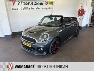 MINI Cooper 1.6 John Cooper Works Navigatie/Leder/Parkeersensoren/Cruise control/Climate control/Windscherm/Harman-Kardon/Sfeerverlichting/S