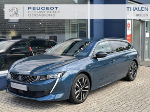 Peugeot 508 SW GT 130 PK | Sportieve GT Uitvoering | Navigatie | Trekhaak 1300 KG | LED Verlichting | Elektrische Kofferklep | Stoelverwarming | 360 Graden Camera | Climate Control | Automatisch Inparkeerfunctie | 18