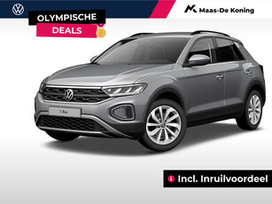 Volkswagen T-Roc 1.5 TSI Life Edition · Airconditioning automatisch · Incl. Inruilvoordeel · Private lease va. € 399 pm · Olympische deals