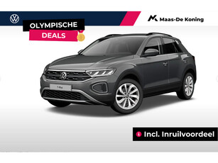 Volkswagen T-Roc Life Edition 1.0 85 kW / 115 pk TSI SUV 6 versn. H · Airconditioning automatisch, 2-zone (climatronic) · EKDeal · Privatelease 433,- per maand! · Snel uit voorraad rijden! · Incl. Inruilvoordeel