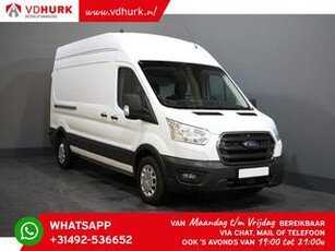 Ford TRANSIT 2.0 TDCI L3H3 130 pk Aut. CarPlay/ Camera/ Navi/ Cruise/ PDC/ 270Gr. Deuren