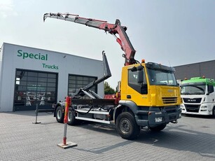 Iveco Trakker 310 6x4 + Hooksystem 20 Ton (Cayvoi) + Fassi