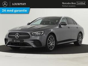 Mercedes-Benz E-KLASSE 200 AMG Line | Dodehoekassistent | Stoelverwarming vooraan | Zitcomfortpakket | Achteruitrijcamera | Sfeerverlichting | Draadloos oplaadsysteem voor Smartphone |