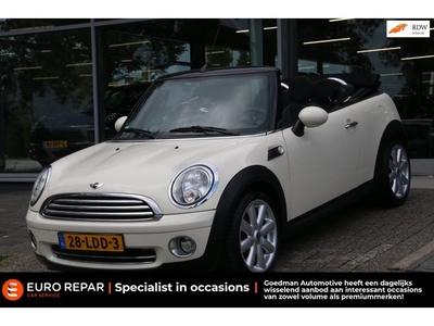 Mini Mini Cabrio 1.6 Cooper Pepper NL-AUTO NAP!