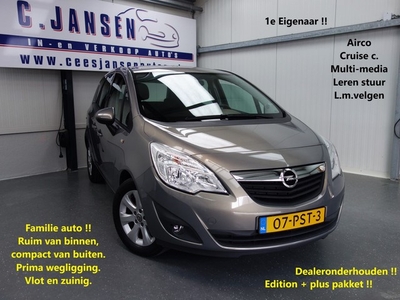 Opel Meriva 1.4 Edition + Pakket. 1e EIGENAAR. (bj 2011)