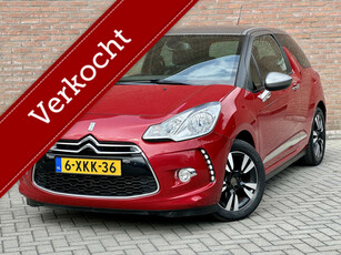 Citroen DS3 1.2 VTi So Chic Navi - Clima - Cruise - Alcantara - Zwarte Hemel