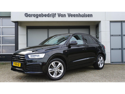 Audi Q3 2.0 TFSI 180pk Quattro Sport Pro Line S Leder/Alcantara Bose 20inch Gunner LM Navi Xenon A-Camera Audi Drive-Select Black Optik! 82583km!