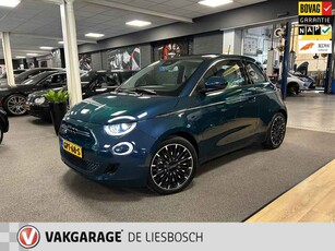 Fiat 500 La Prima 42 kWh / Leder / Panorama-dak / Leder / camera