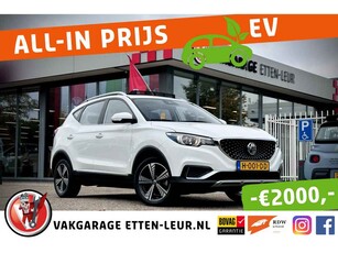 MG ZS EV Luxury 45 kWh / SCHUIFDAK / LEDER / CAMERA