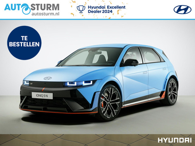 Hyundai IONIQ 5 84 kWh N AWD 650pk *NU TE BESTELLEN* | N-Kuipstoelen | Head-Up Display | N Active Sound+ | Launch Control | Drift Modus | 21'' Velgen | Rijklaarprijs!